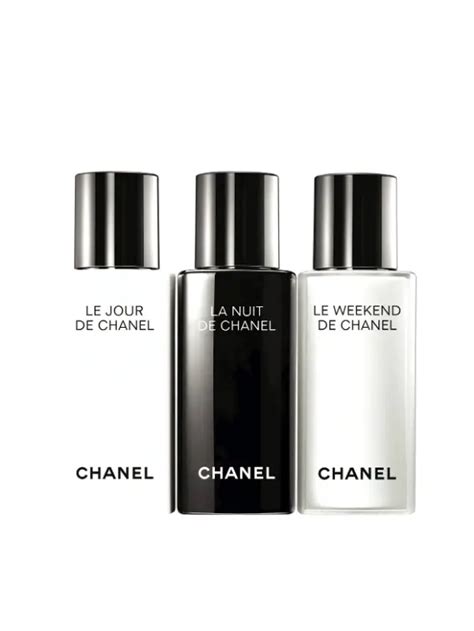 chanel le jour la nuit le weekend set|Chanel Le Jour, La Nuit, Le Weekend Coffret .